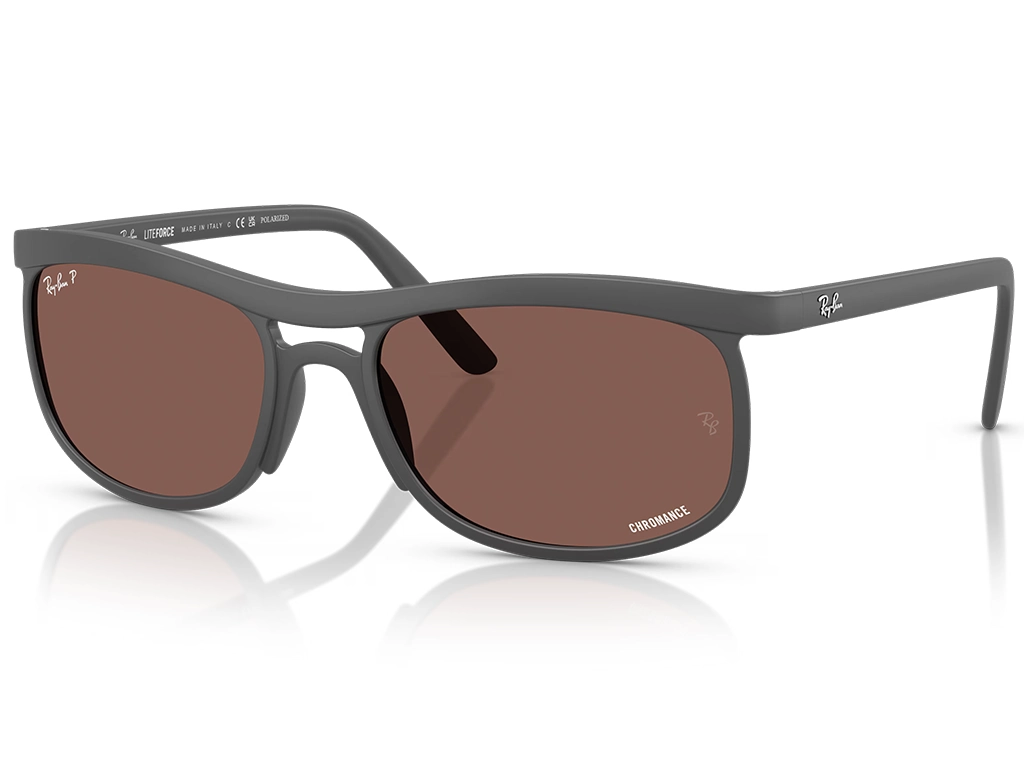 Ray-Ban Chromance Liteforce 59 Matte Sand Grey Polarised