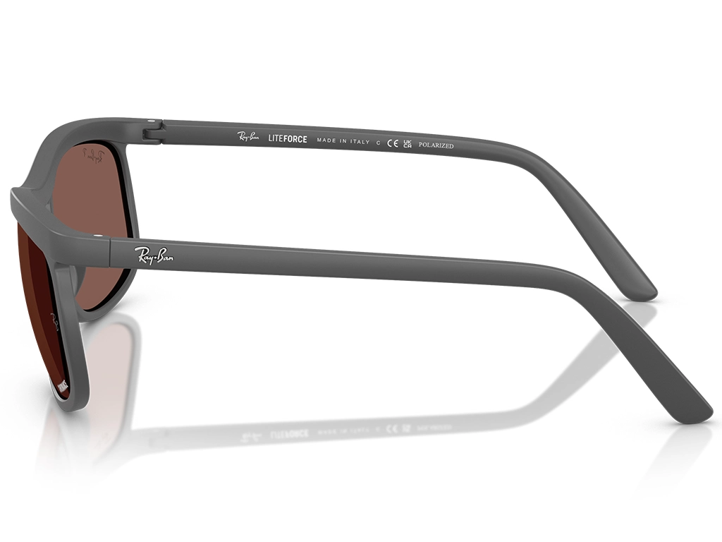 Ray-Ban Chromance Liteforce 59 Matte Sand Grey Polarised