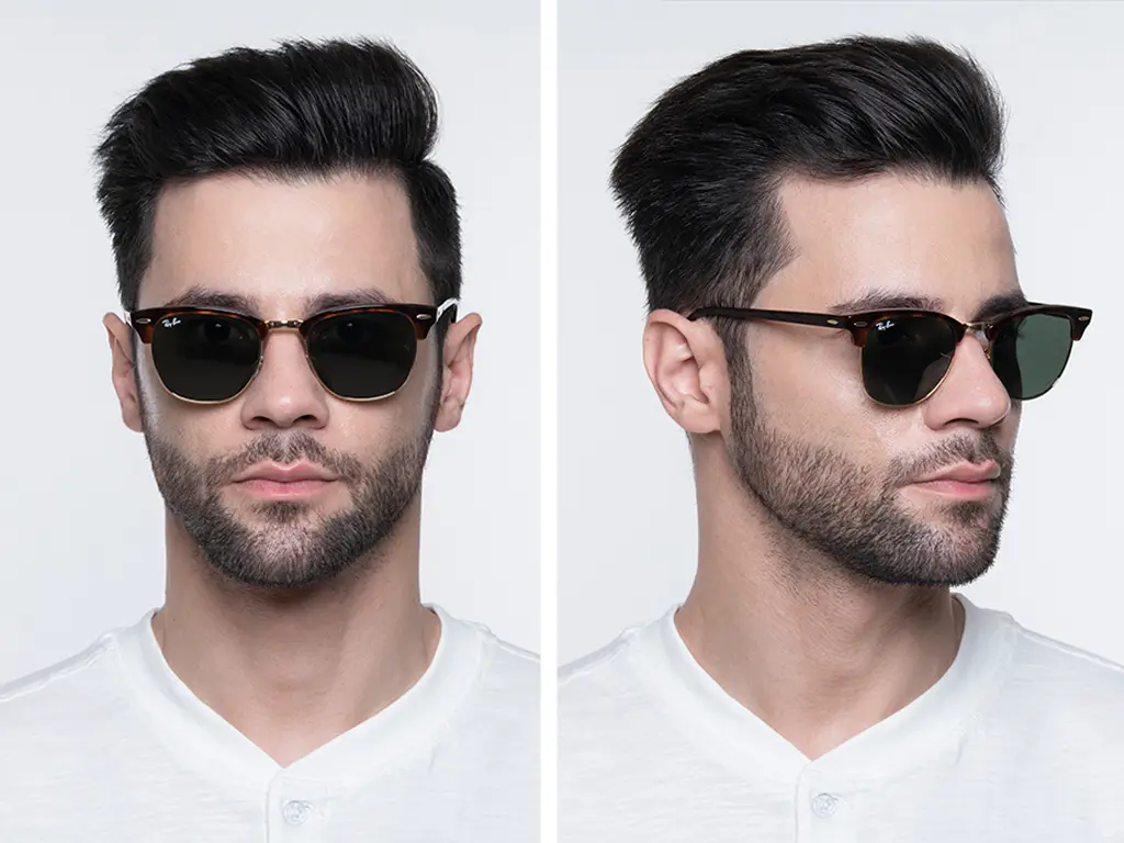 Ray-Ban Clubmaster RB3016 W0365 51 Black on Gold