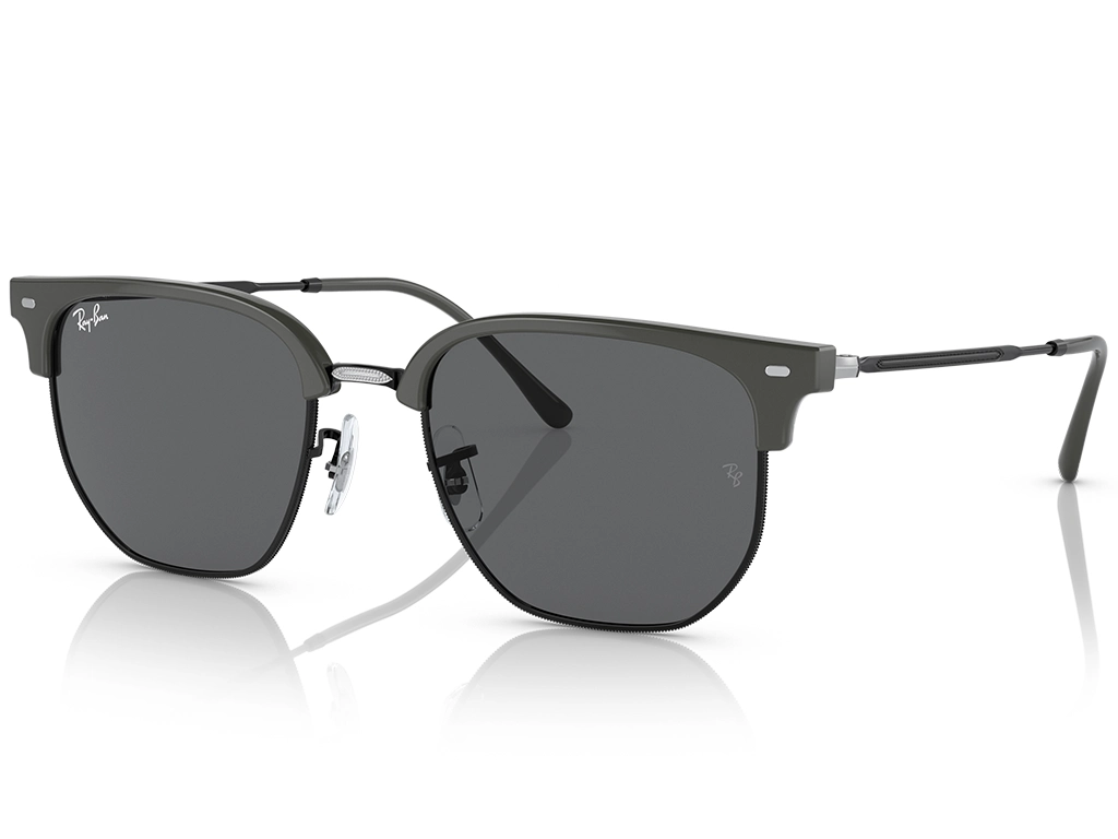 Ray-Ban New Clubmaster RB4416 6653B1 53 Grey on Black