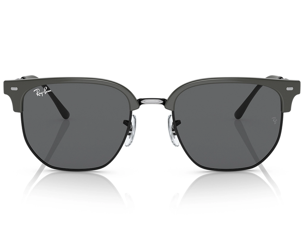 Ray-Ban New Clubmaster RB4416 6653B1 53 Grey on Black