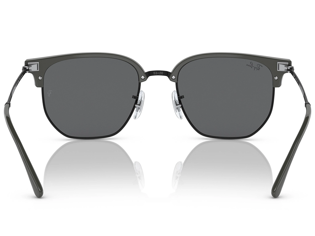 Ray-Ban New Clubmaster RB4416 6653B1 53 Grey on Black