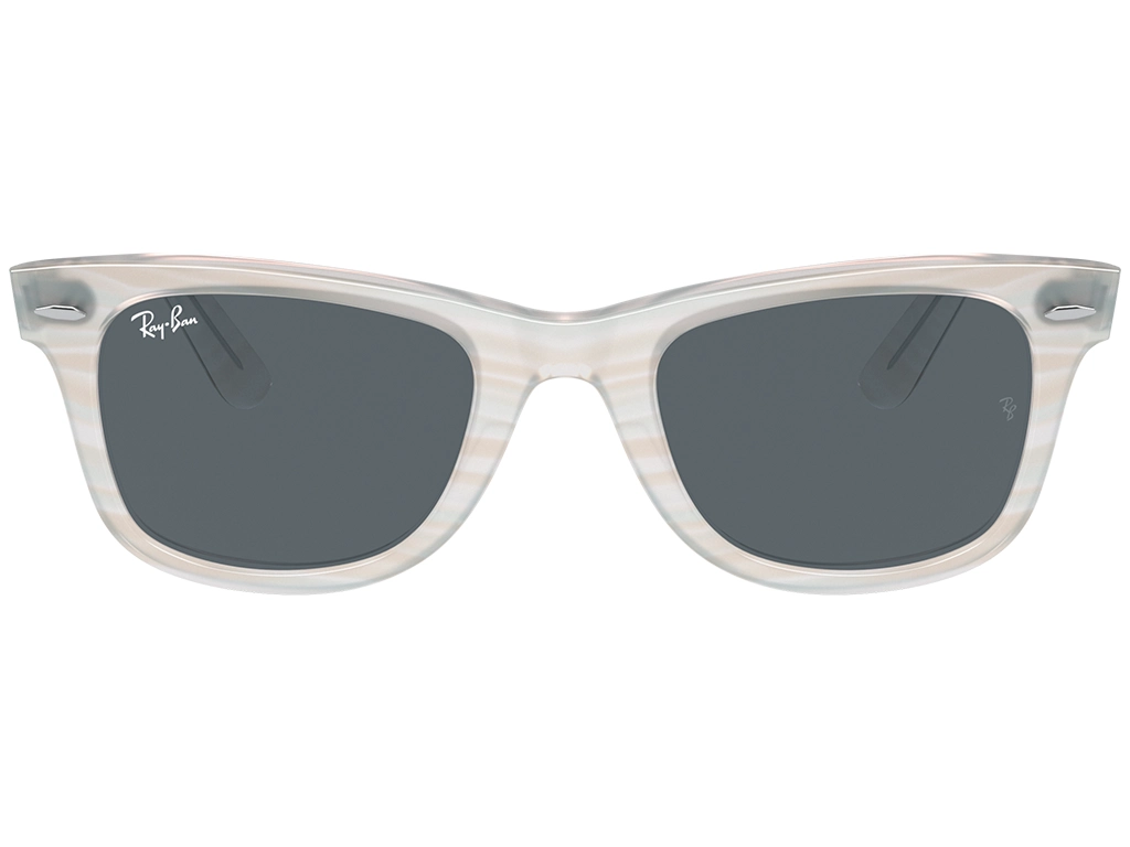 Ray-Ban Original Wayfarer Change RB2140 1407R5 50 Photo Striped Light Blue