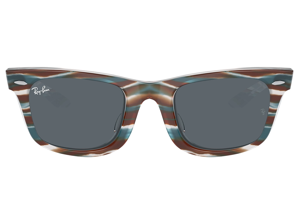 Ray-Ban Original Wayfarer Change RB2140 1407R5 50 Photo Striped Light Blue