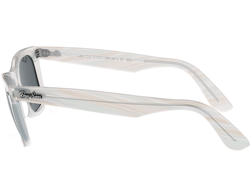 Ray-Ban Original Wayfarer Change RB2140 1407R5 50 Photo Striped Light Blue