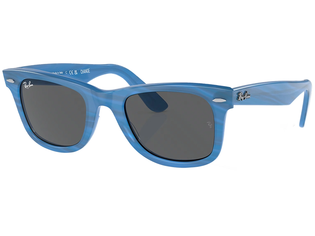Ray-Ban Original Wayfarer Change RB2140 1409B1 50 Photo Striped Blue
