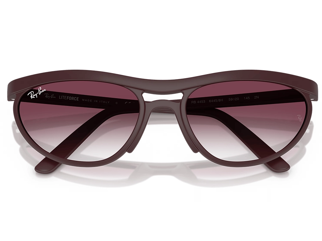 Ray-Ban Predator Liteforce RB4453 64458H 59 Matte Sand Dark Violet Gradient