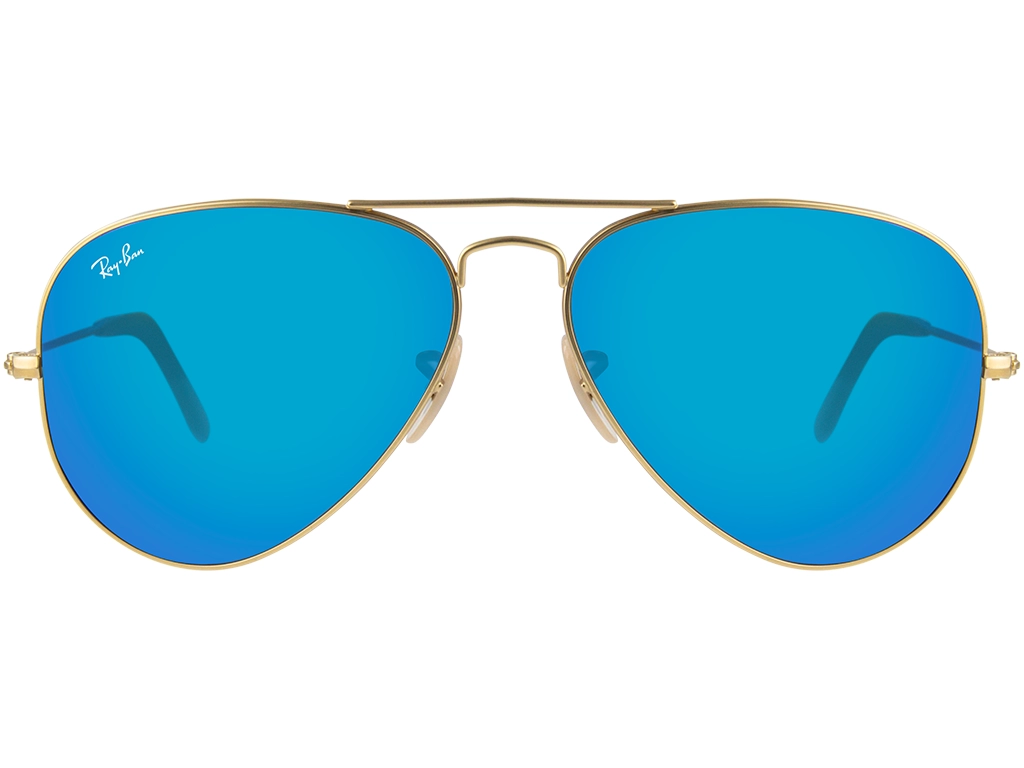 Ray-Ban RB3025 Aviator Gold Blue Flash 112/17