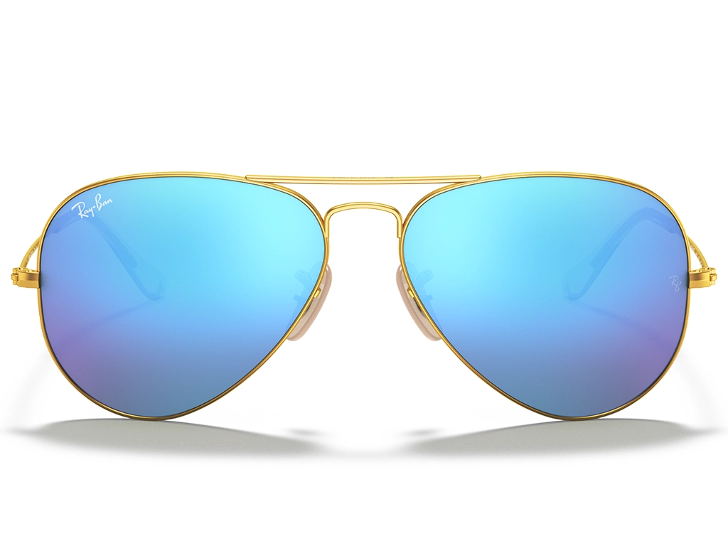 Ray-Ban RB3025 Aviator Gold Blue Flash 112/17