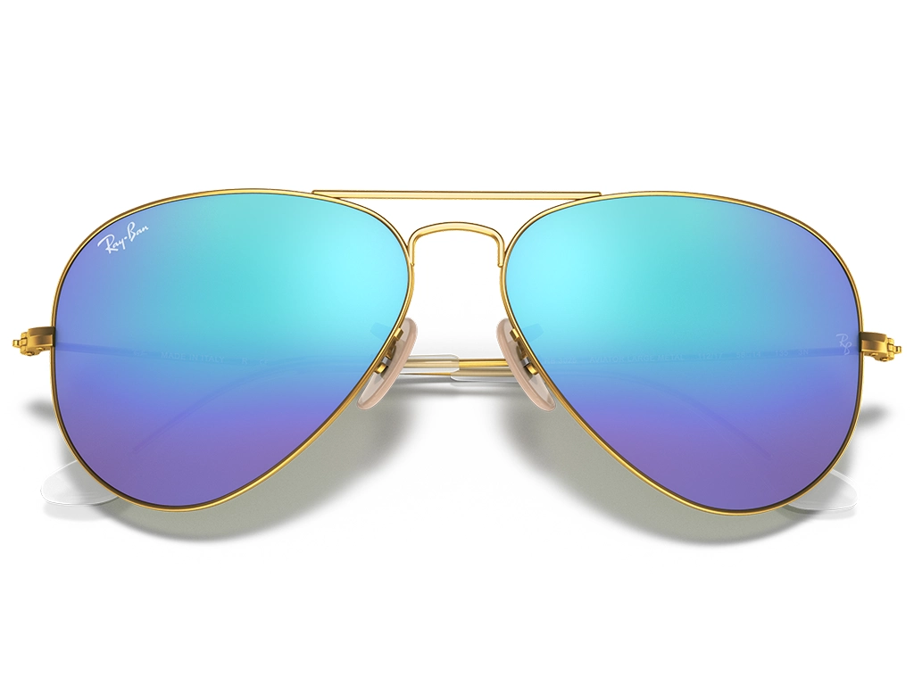 Ray-Ban RB3025 Aviator Gold Blue Flash 112/17