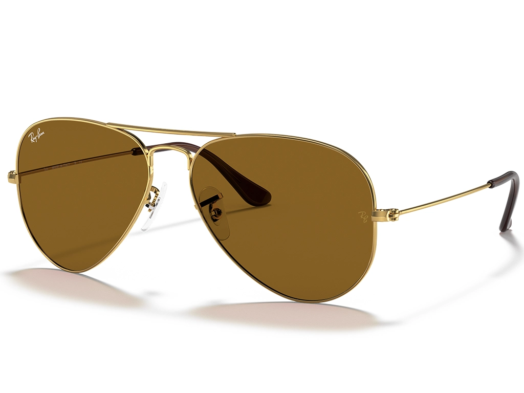 Ray-Ban RB3025 Aviator Gold Brown 001/33