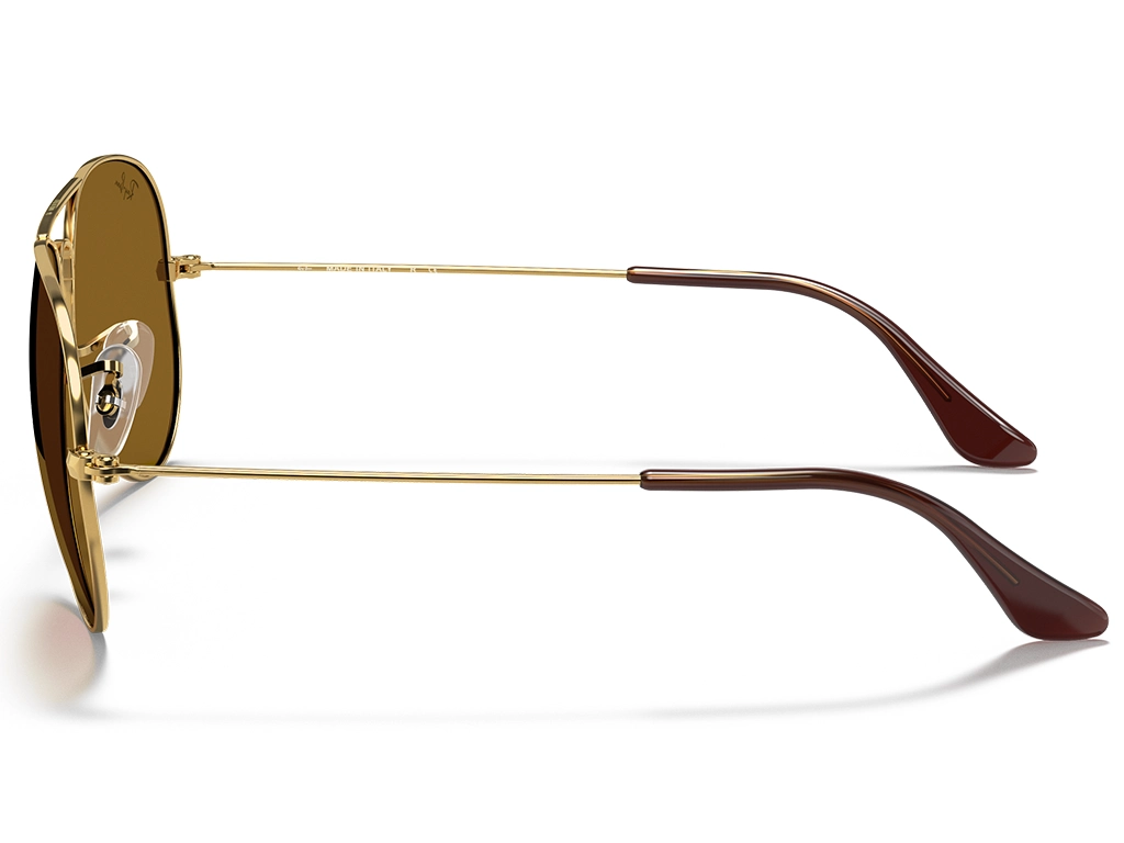 Ray-Ban RB3025 Aviator Gold Brown 001/33