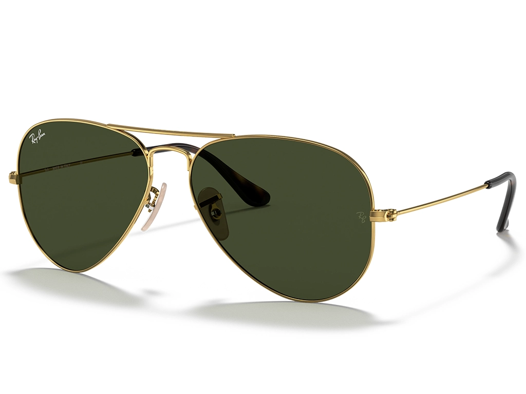 Ray-Ban RB3025 Aviator Gold Green 181