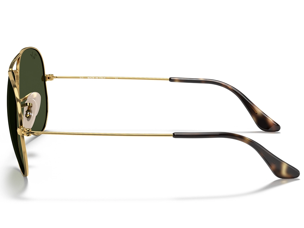 Ray-Ban RB3025 Aviator Gold Green 181