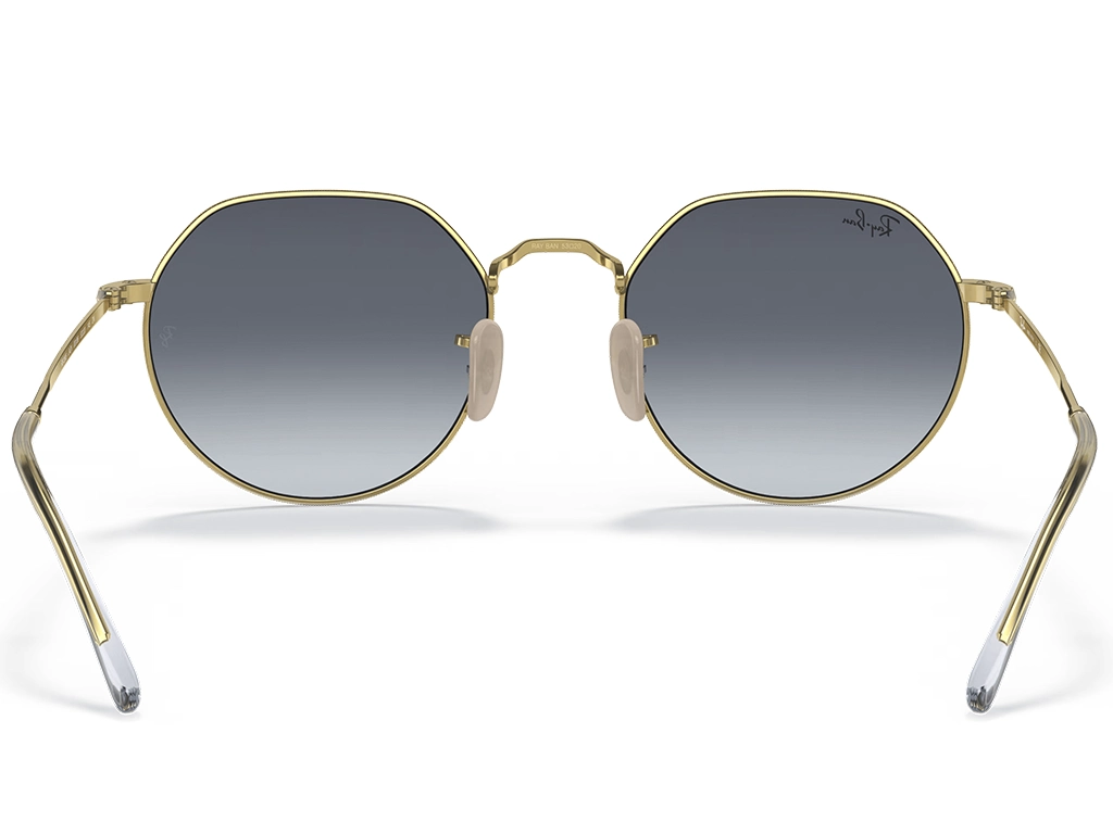 Ray-Ban RB3565 Jack 001/86 Arista Gold 53 Blue Gradient