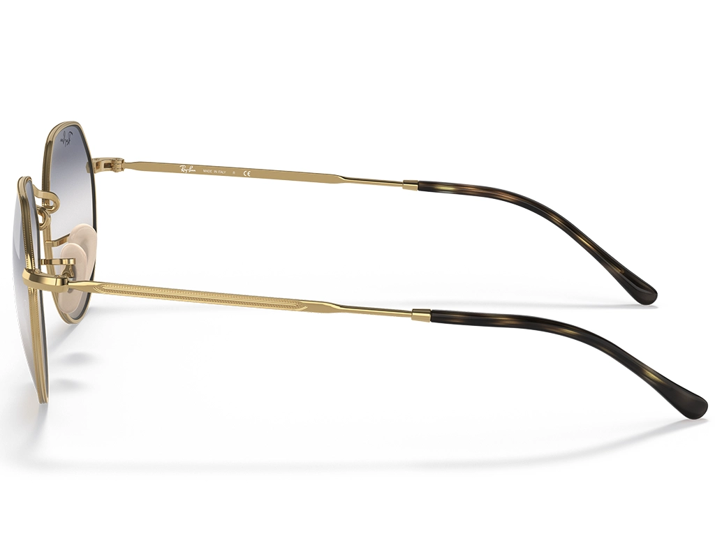 Ray-Ban RB3565 Jack 001/86 Arista Gold 53 Blue/Brown Gradient