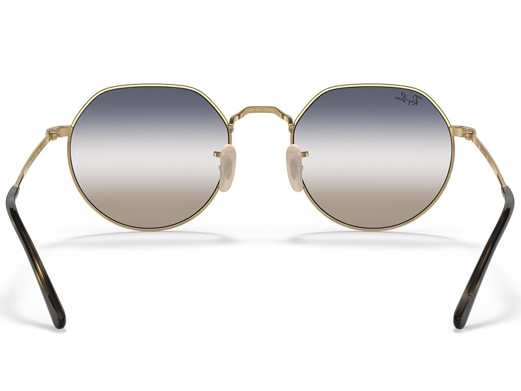 Ray-Ban RB3565 Jack 001/86 Arista Gold 53 Blue/Brown Gradient