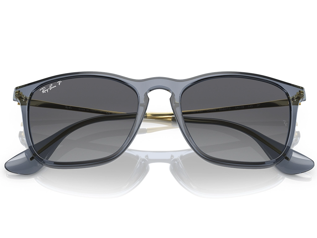 Ray-Ban RB4187 6592T3 Transparent Blue 54 Polarised