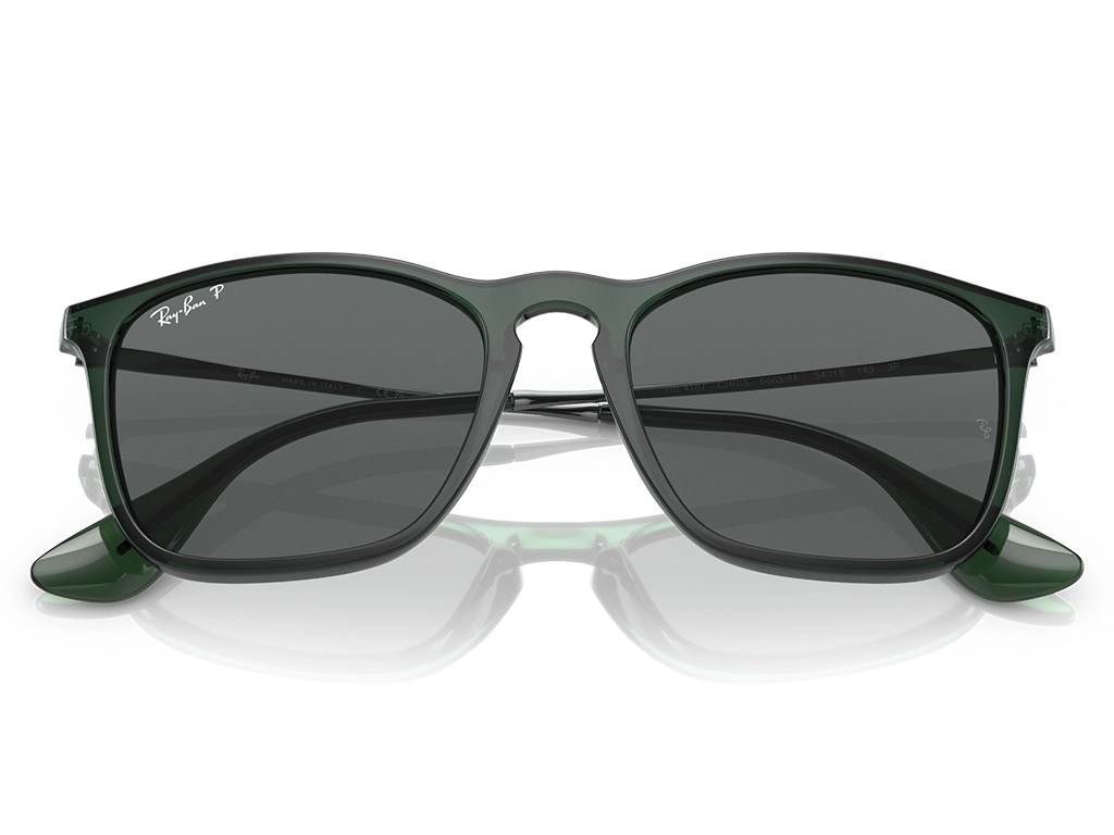 Ray-Ban RB4187 666381 Transparent Green 54 Polarised