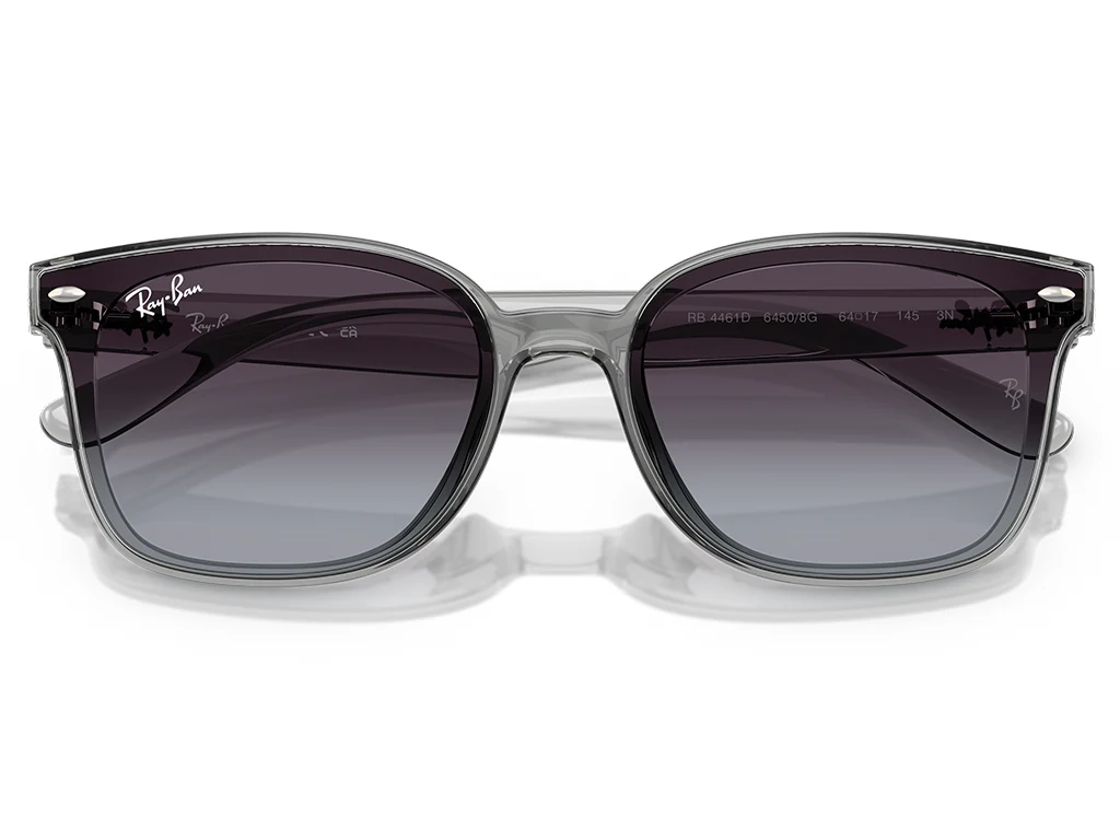 Ray-Ban RB4461D 64508G 64 Transparent Grey Gradient