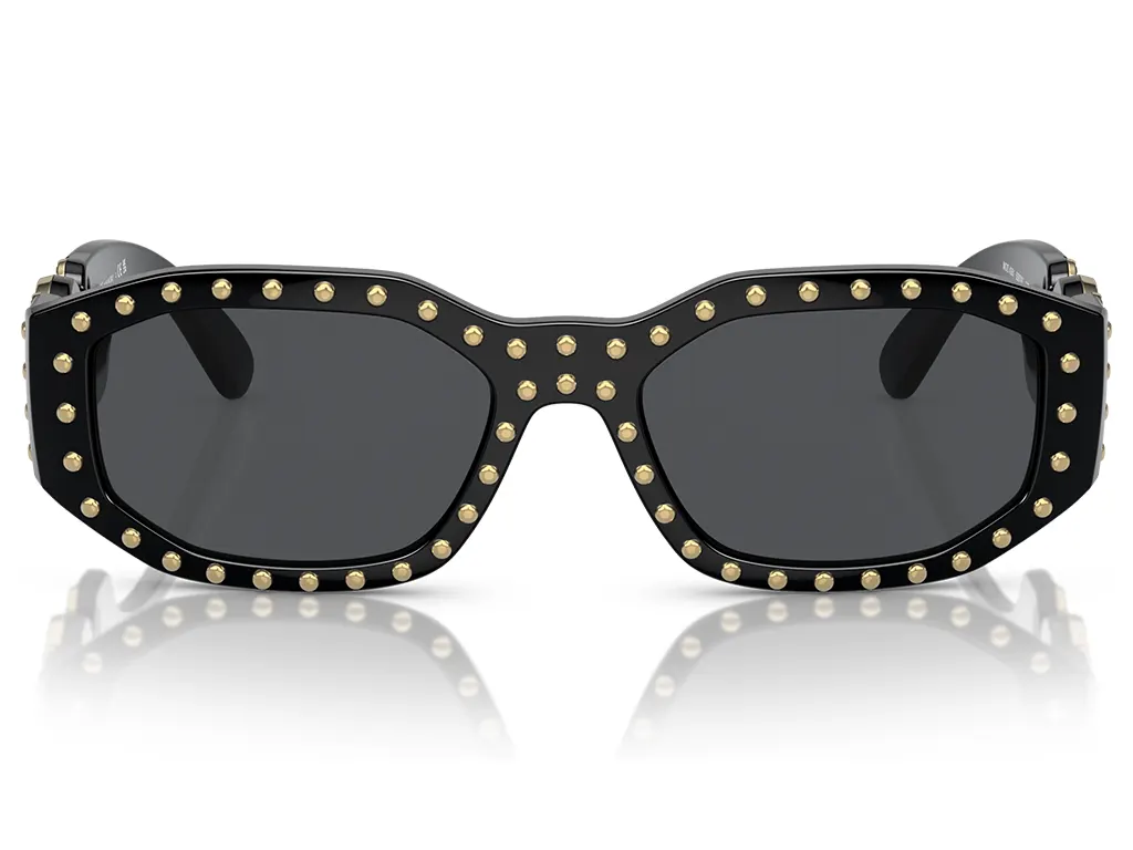 Versace Studded Medusa Biggie VE4361 539787 Black 53