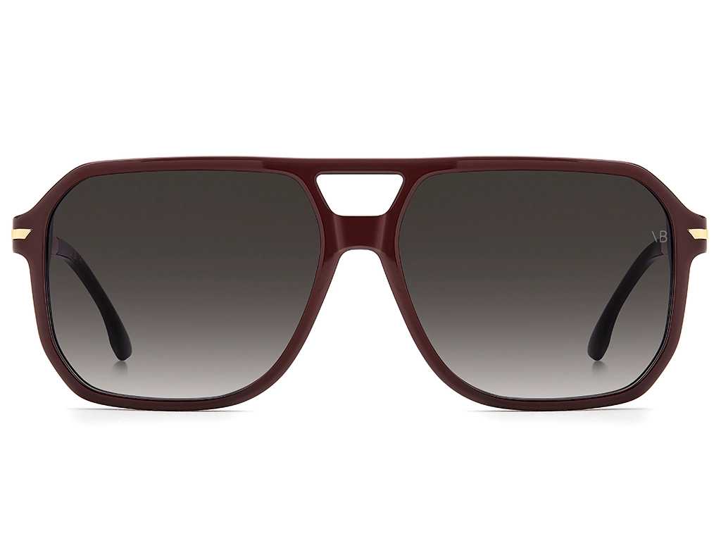 Victoria Beckham VB1002/S LHF Burgundy 59 Gradient