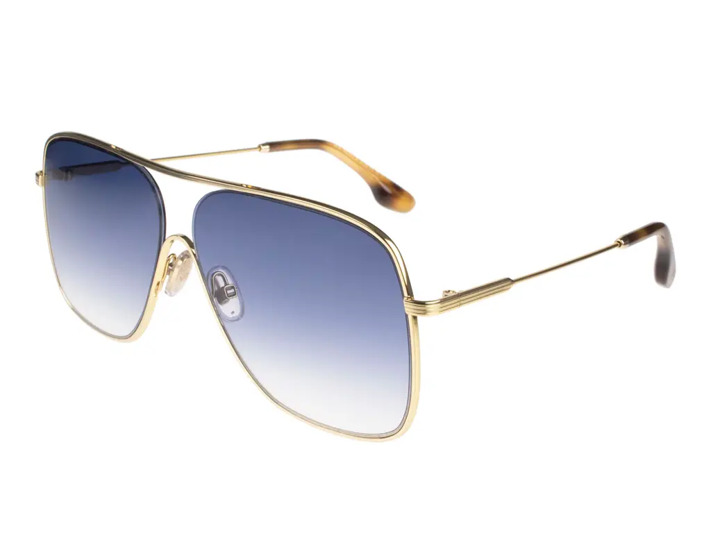 Victoria Beckham VB132S 706 Gold/Teal