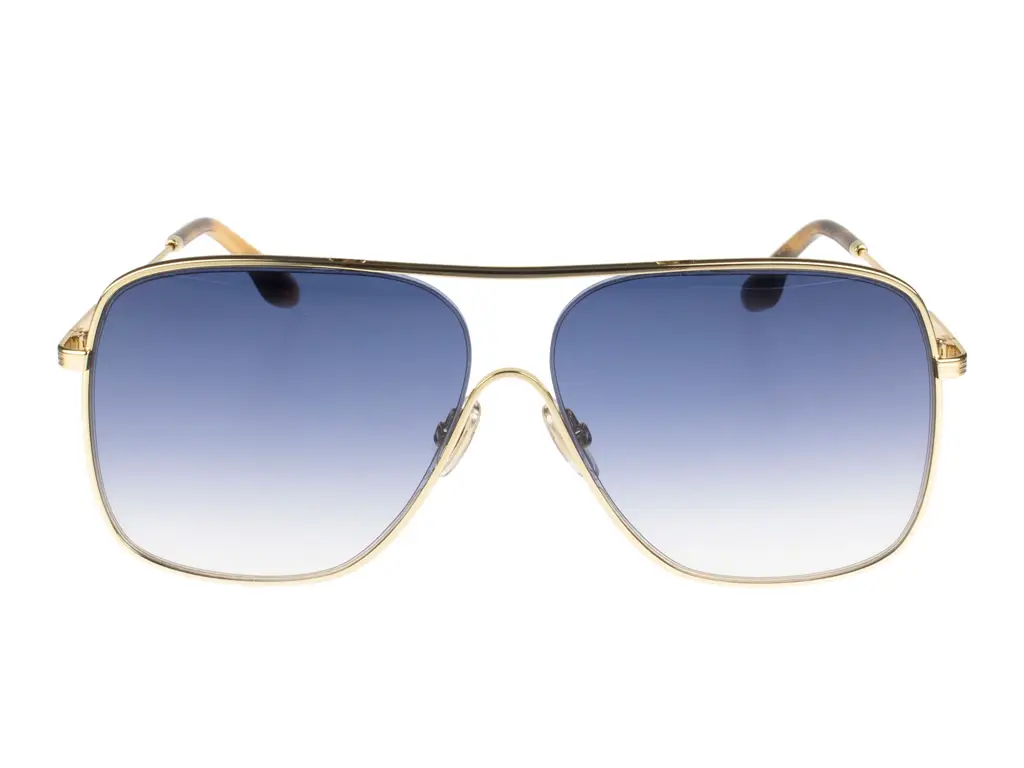 Victoria Beckham VB132S 706 Gold/Teal