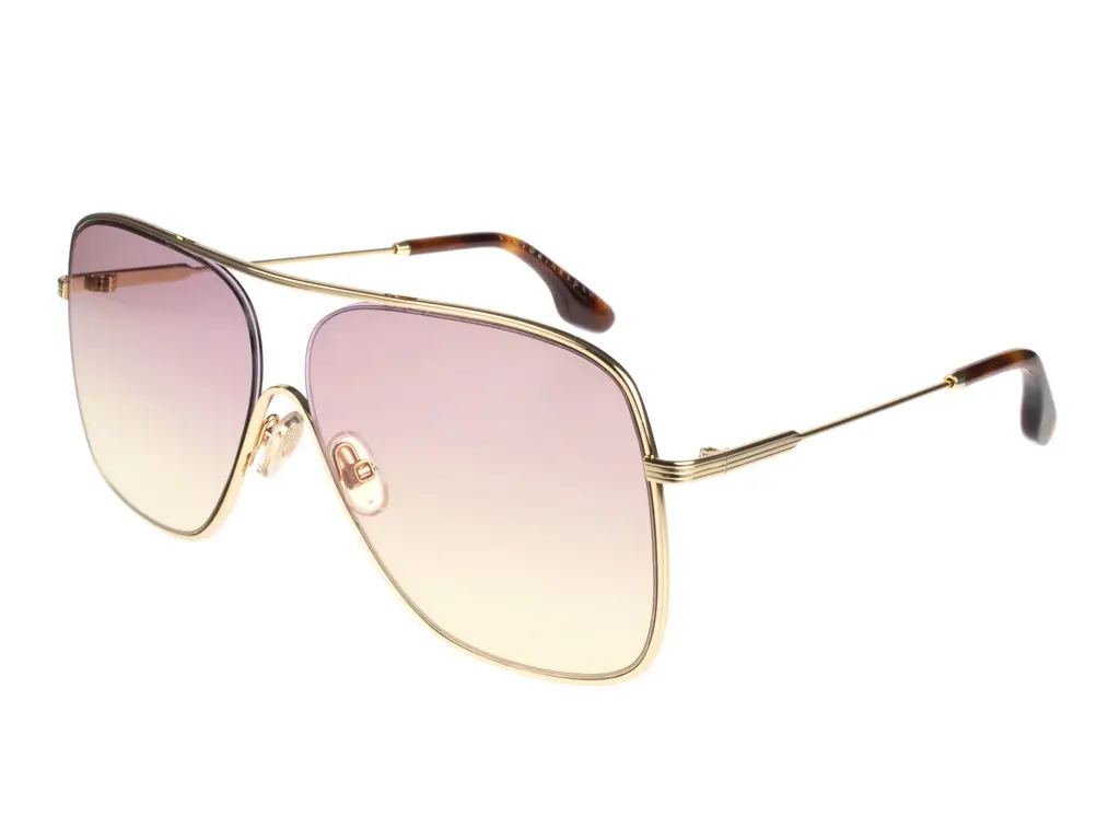 Victoria Beckham VB132S 707 Gold/Pink Yellow