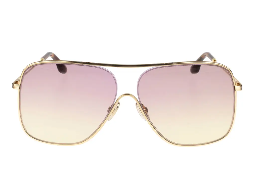 Victoria Beckham VB132S 707 Gold/Pink Yellow