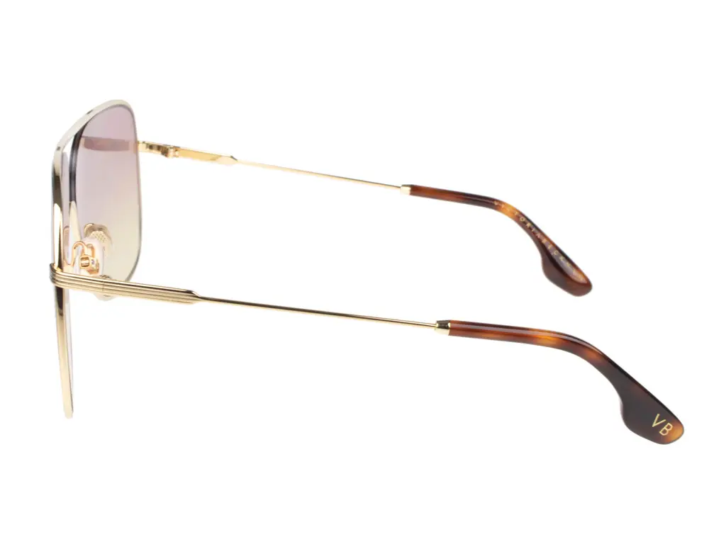 Victoria Beckham VB132S 707 Gold/Pink Yellow