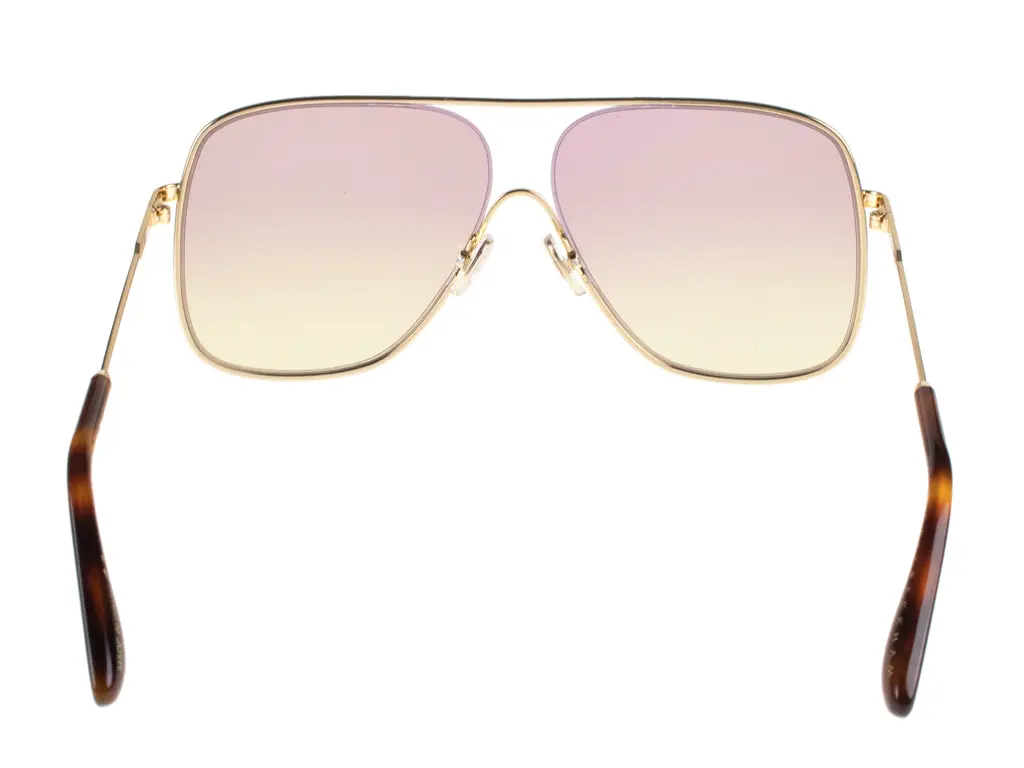 Victoria Beckham VB132S 707 Gold/Pink Yellow