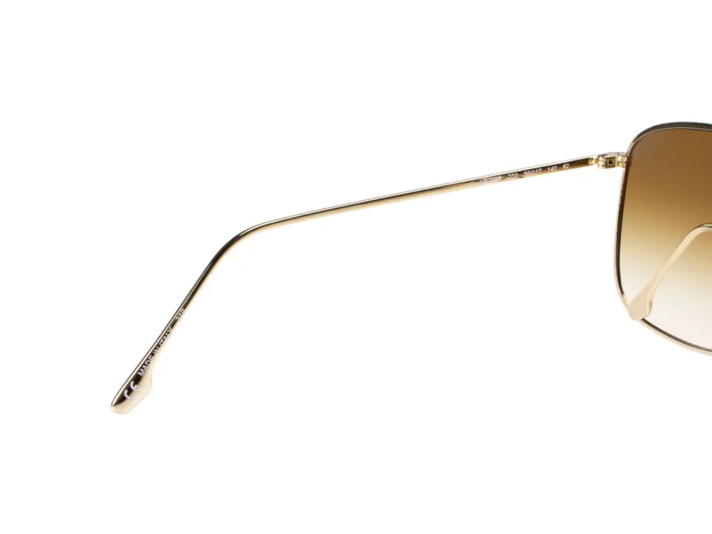 Victoria Beckham VB202S 702 Gold/Brown