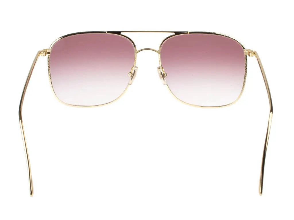 Victoria Beckham VB202S 712 Gold/Burgundy