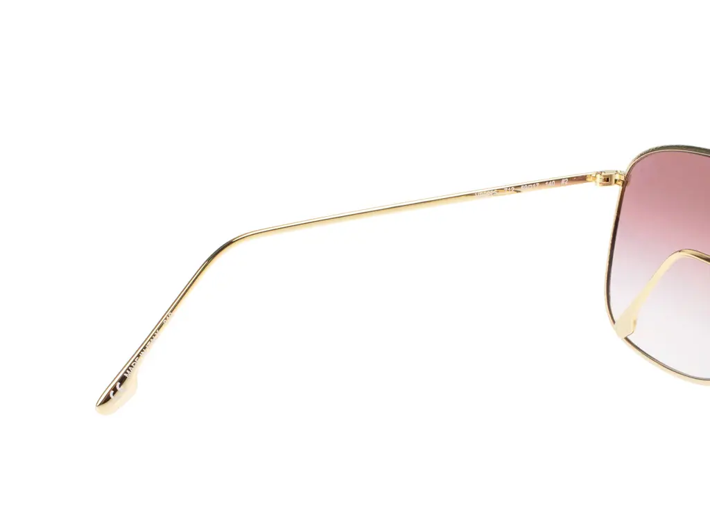 Victoria Beckham VB202S 712 Gold/Burgundy