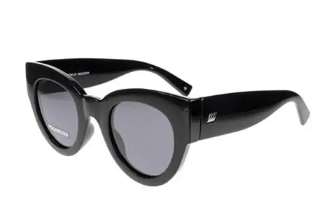 Le Specs Matriarch Black Polarised