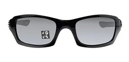  Fives Squared OO9238-06 Polished Black/ Black Iridium Polarised