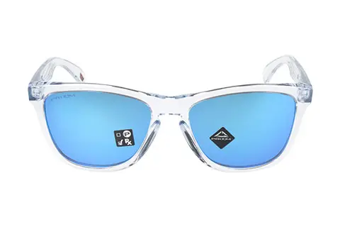 Oakley Frogskins OO9013-D0 Crystal Clear Prizm Sapphire