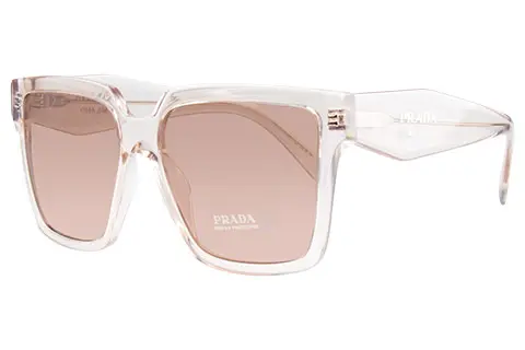 Prada PR 24ZS 13I08M56 Geranium/Petal Crystal