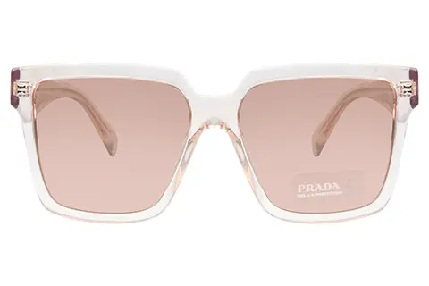 Prada PR 24ZS 13I08M56 Geranium/Petal Crystal