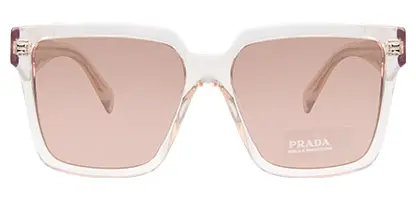 Prada PR 24ZS 13I08M56 Geranium/Petal Crystal