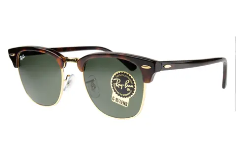 Ray-Ban RB3016 Clubmaster Tortoise Large W0366