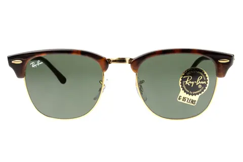 Ray-Ban RB3016 Clubmaster Tortoise Large W0366