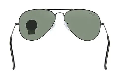 Ray-Ban RB3025 Aviator Black L2823