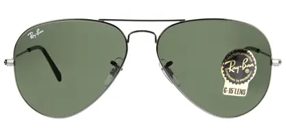  RB3025 Aviator Gunmetal Green W0879