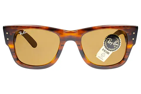 Ray-Ban RB0840S Mega Wayfarer Striped Havana 954/33