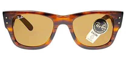  RB0840S Mega Wayfarer Striped Havana 954/33