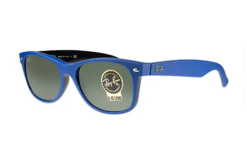 Ray-Ban RB2132 New Wayfarer Rubber Blue 646331