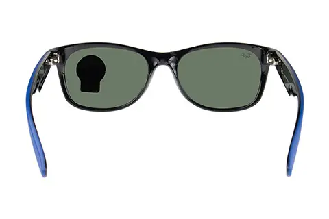 Ray-Ban RB2132 New Wayfarer Rubber Blue 646331