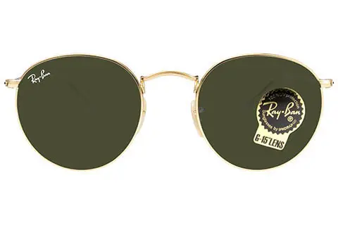 Ray-Ban RB3447 Round Metal 001 Gold